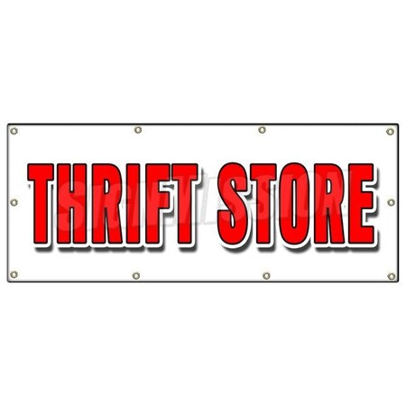 Signmission THRIFT STORE BANNER SIGN clothing furniture household clothes appliance B-96 Thrift Store